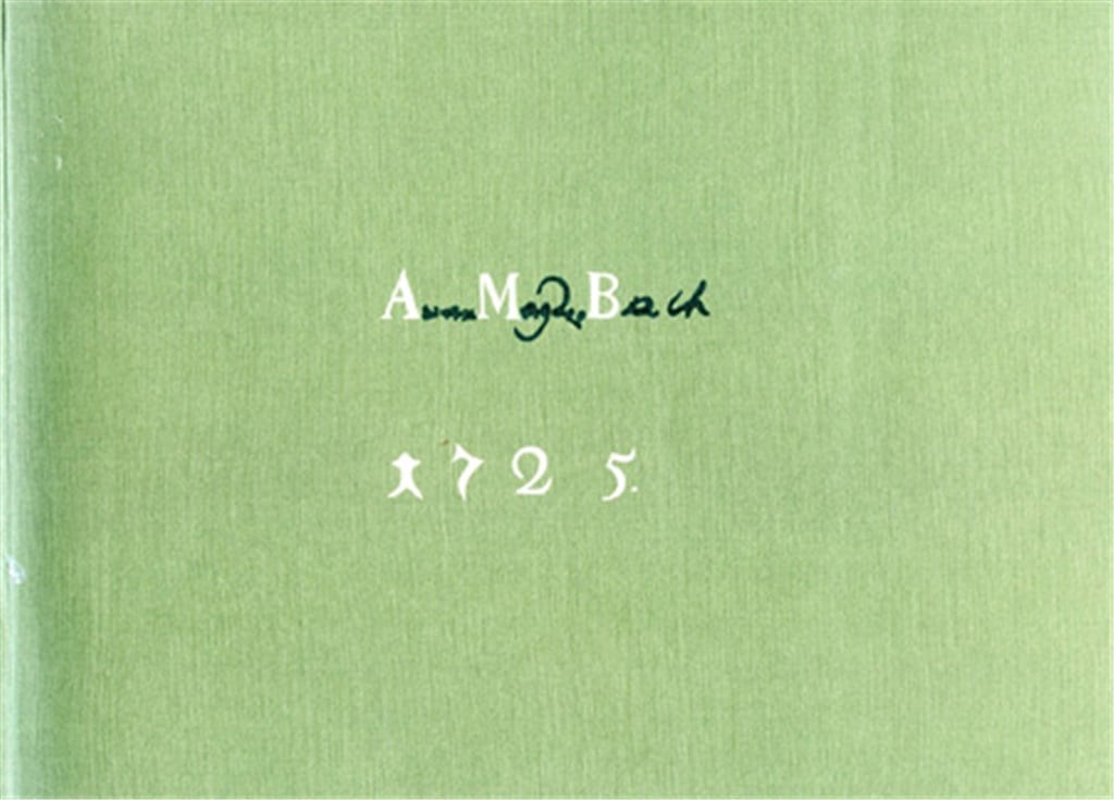 Notenbüchlein für A.M. Bach